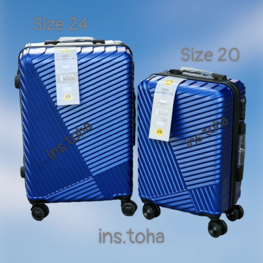 VALI DU LỊCH, Nhựa dẻo ABS+PC Chống va đập, SIZE 20,24 hàng chuẩn