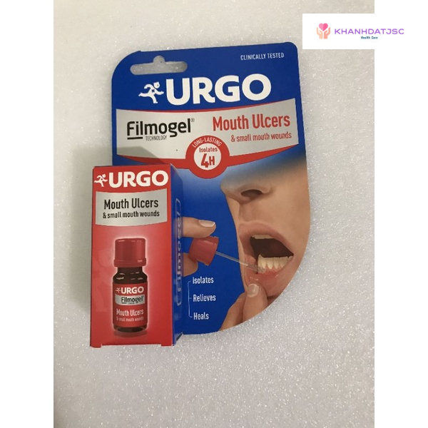 Gel bôi nhiệt miệng URGO Mouth Ulcers