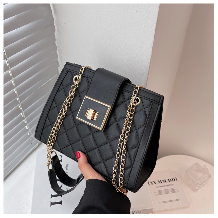 Túi Xách Nữ, Túi Đeo Vai Dây Xích Khóa Xoay Công Sở Thời Trang TX08