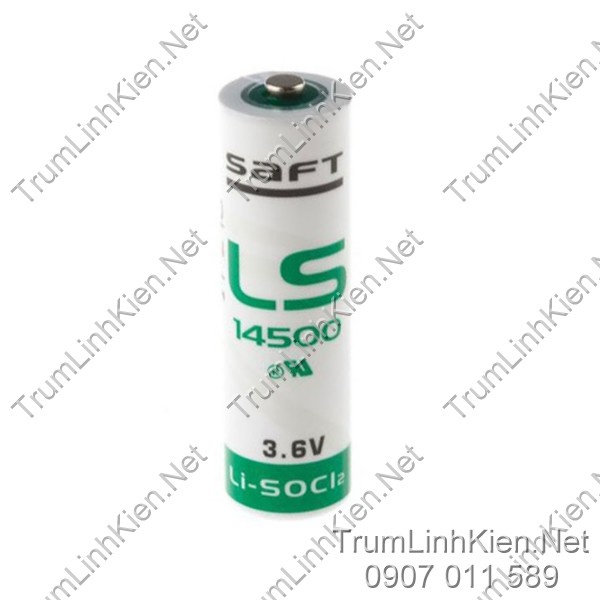Pin nuôi nguồn PLC SAFT LS14500 Lithium 3.6V xuất xứ Pháp chính hãng