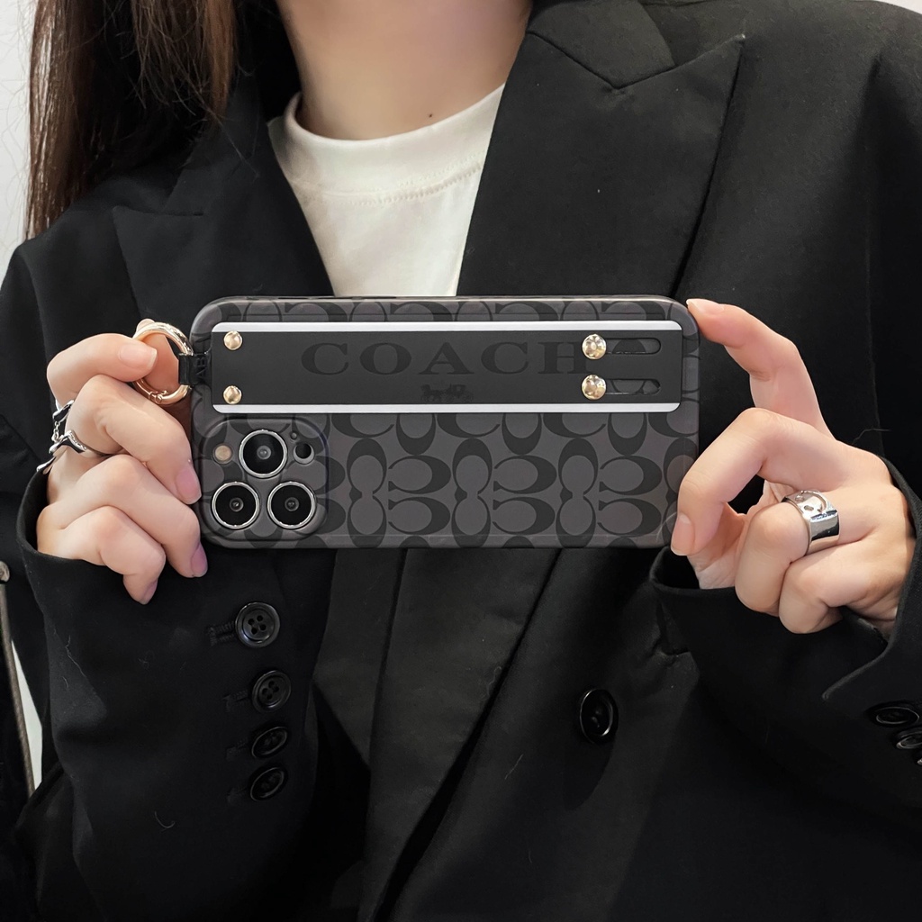 Ốp Điện Thoại Kèm Dây Đeo Sang Trọng Cho iphone 13 Pro Max i13 13pro 11ProMax i11 X XR Xs Max 7plus 8plus 12Pro 12 Pro Max