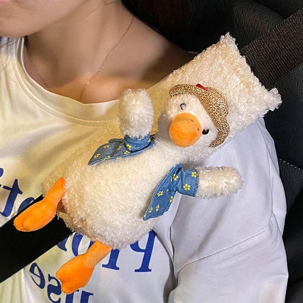 Vỏ Bọc Dây Đai An Toàn Gắn Ghế Ngồi Xe Hơi Bằng Vải Bông Thoải Mái Cho Người Lớn