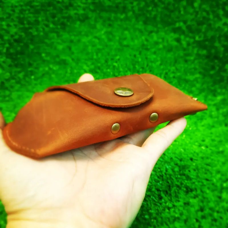 BAO DA ĐỰNG MẮT KÍNH DA BÒ THẬT CÁ TÍNH  ĐỒ DA HANDMADE
