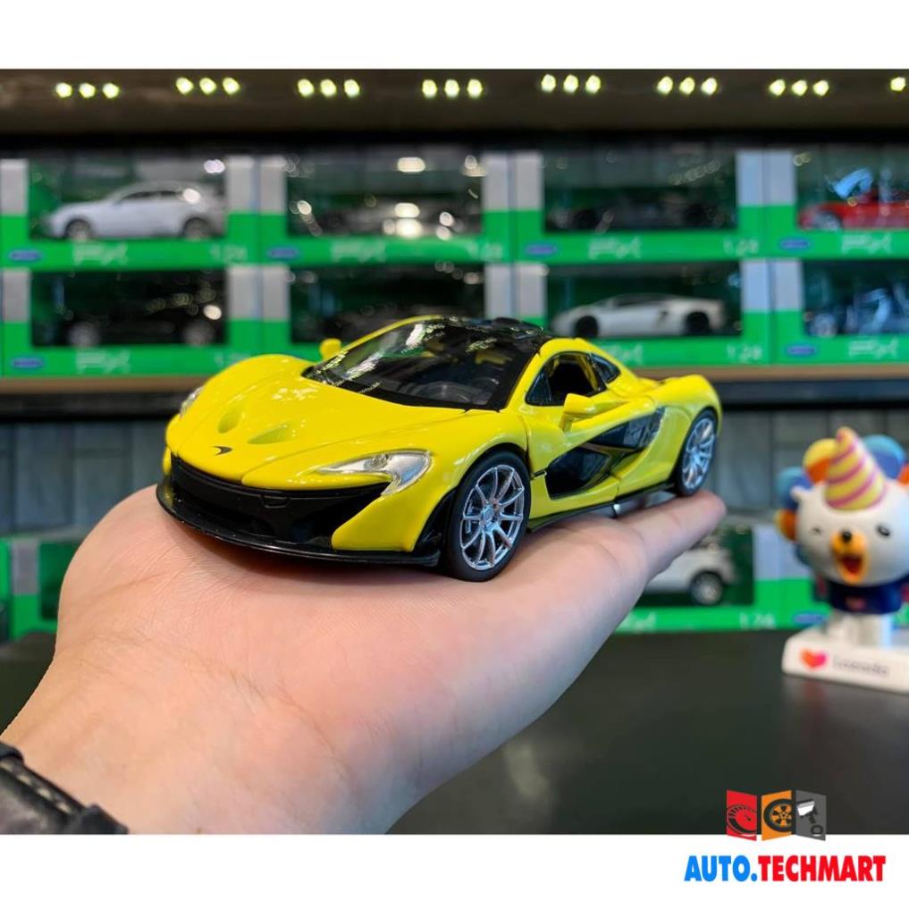 Mô hình ô tô siêu xe McLaren P1 hãng Double Horses tỉ lệ 1:32 màu vàng