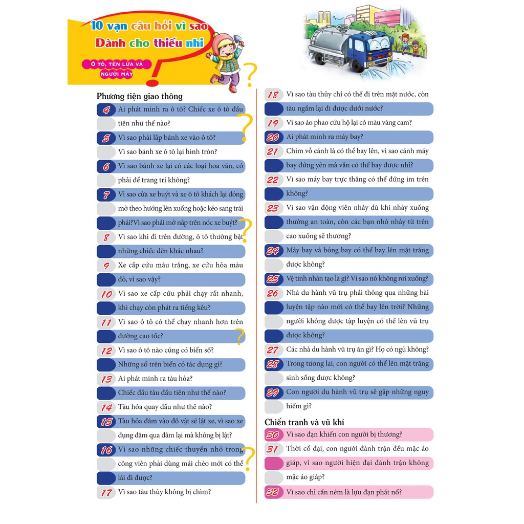 Sách: 10 Vạn Câu Hỏi Vì Sao - Ô Tô, Tên Lửa | BigBuy360 - bigbuy360.vn