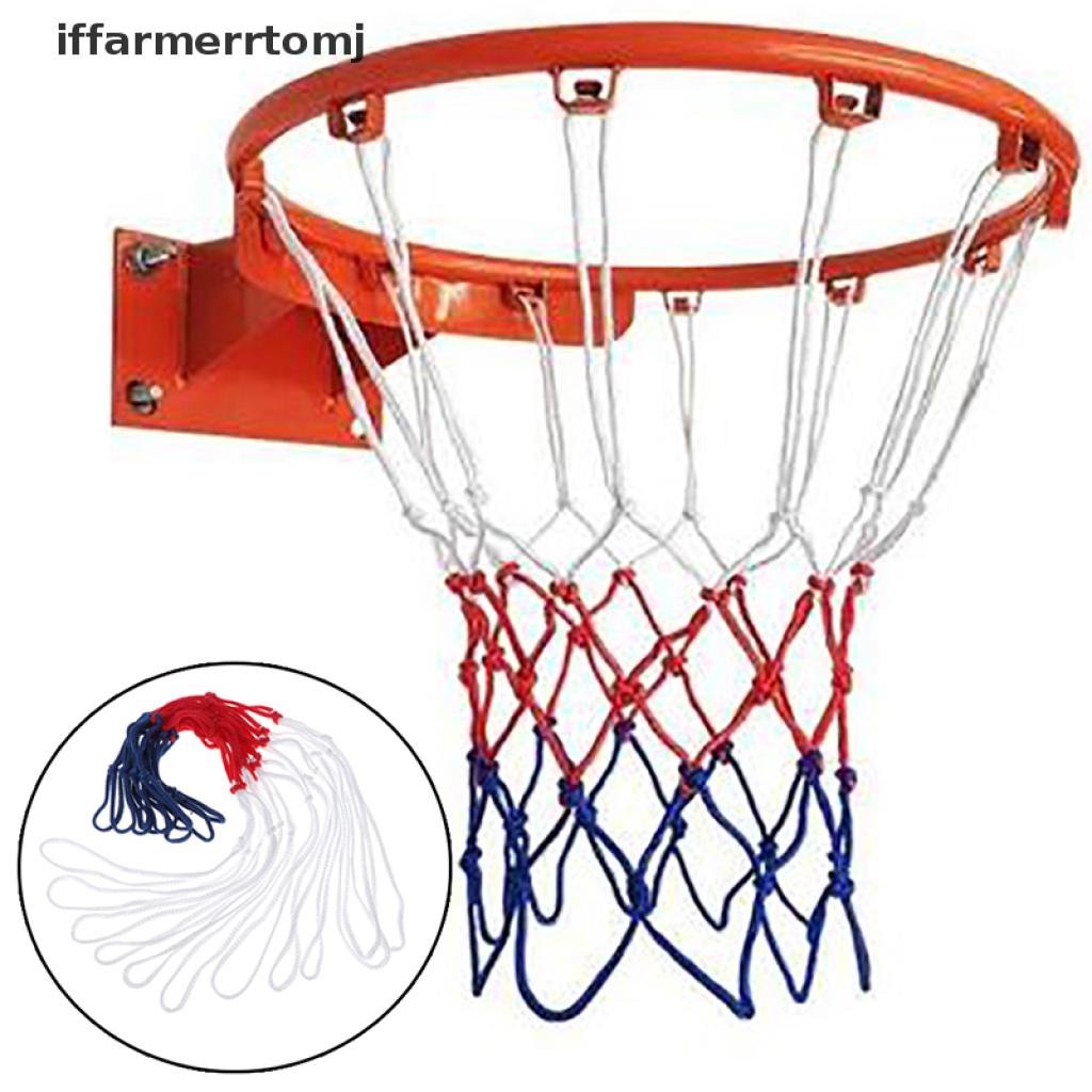 {iffarmerrtomj} Standard Basketball Net Nylon Hoop Goal Standard Rim For basketball stands hye
