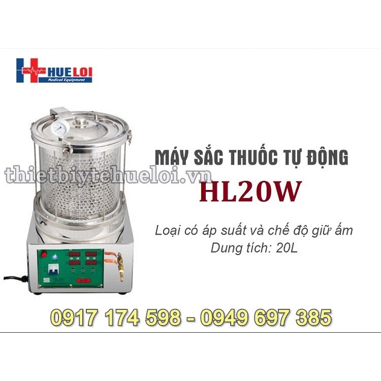 Máy sắc thuốc bắc mini tự động 1 nồi đun