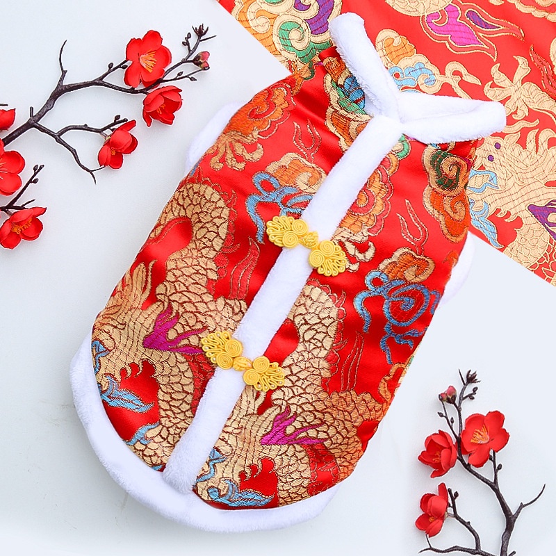 Áo Thu Đông Dày Dặn Ấm Áp Phong Cách Bắc Âu Thời Trang Cho Thú Cưng