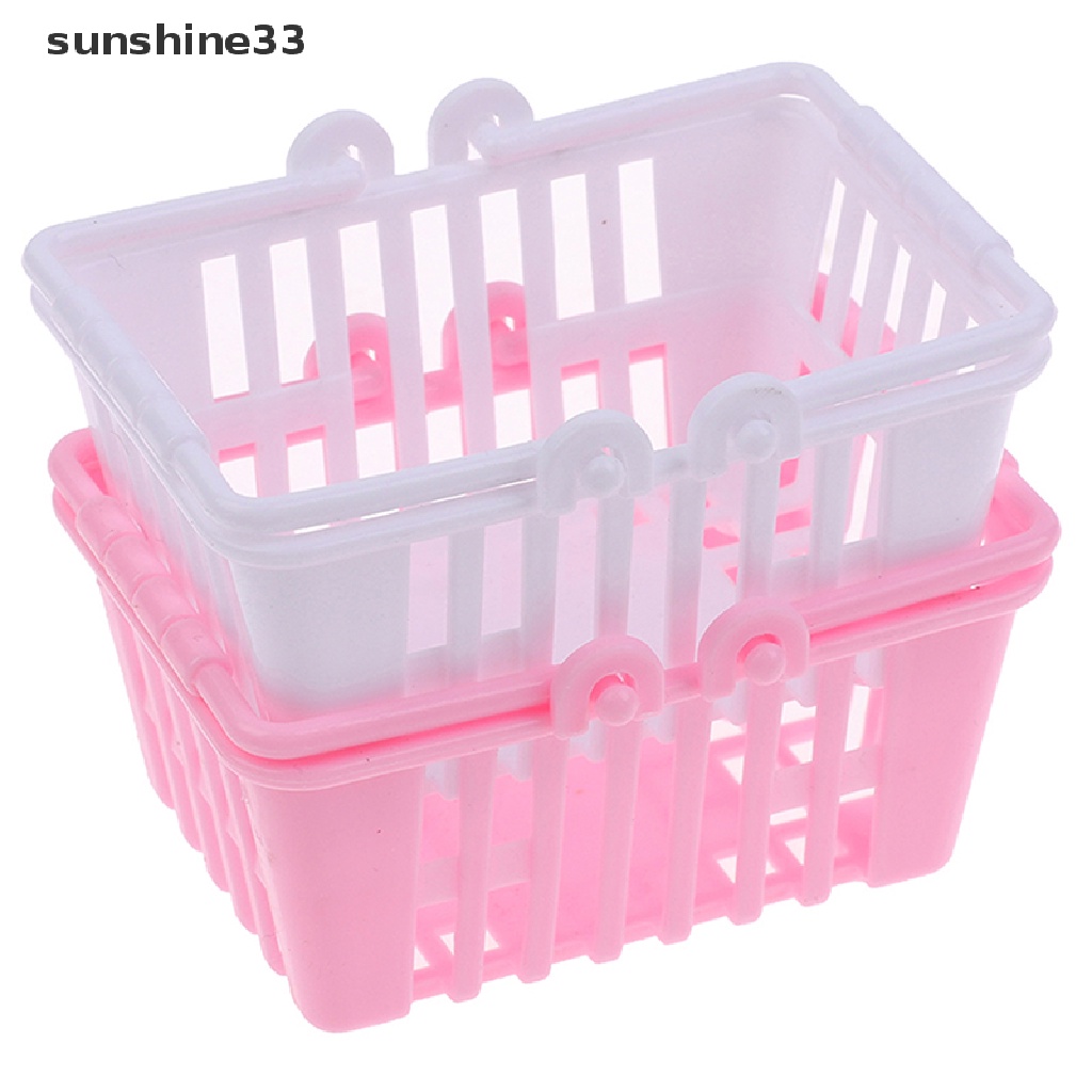 1 Giỏ Xách Tay Mua Sắm Siêu Thị Mini Cho Nhà Búp Bê