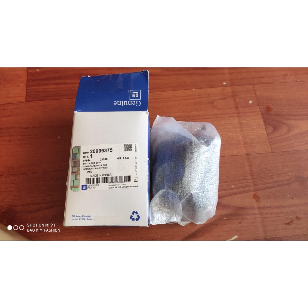 Công tắc Audio LH  Captiva, chính hãng GM