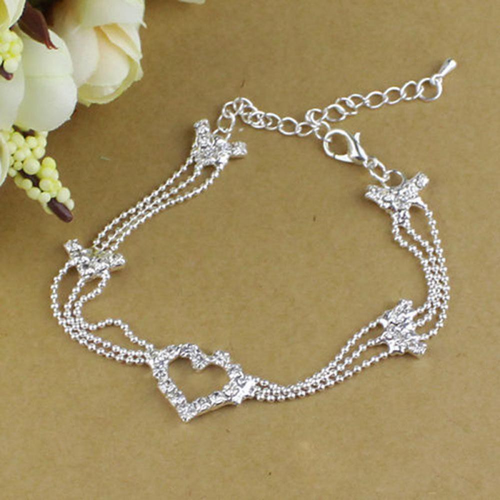 Vòng tay/lắc chân mạ bạc quyến rũ | BigBuy360 - bigbuy360.vn