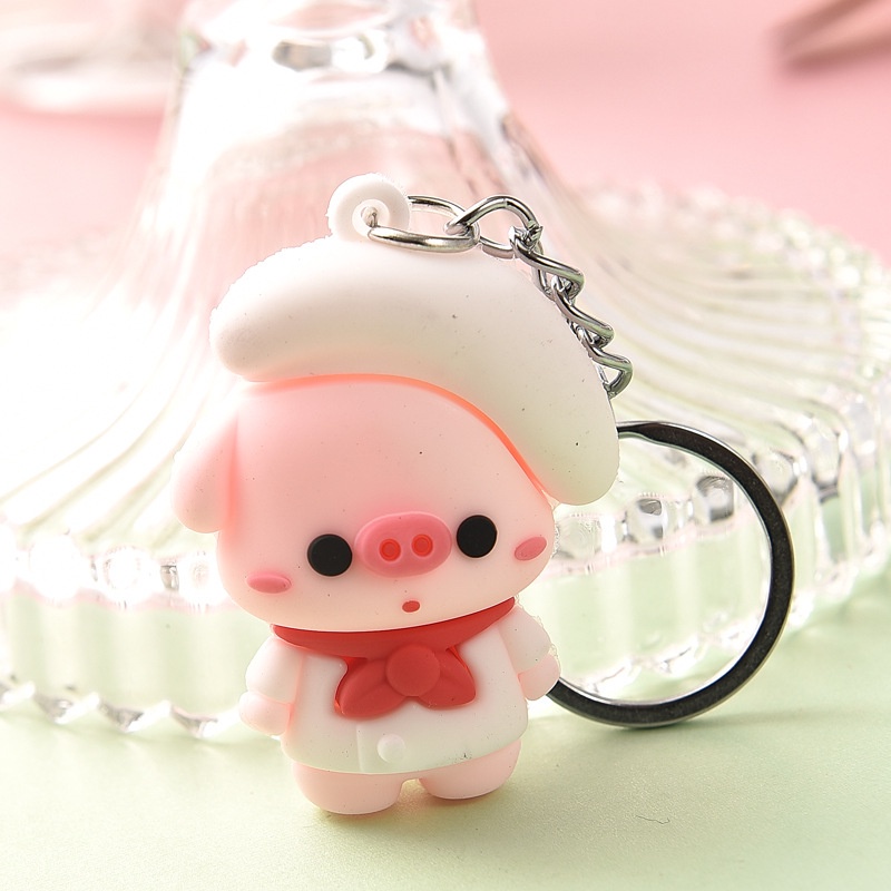 Móc khoá hình thú dễ thương