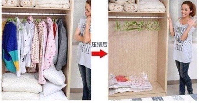 Túi Hút Chân Không Kèm Bơm Tay về hàng