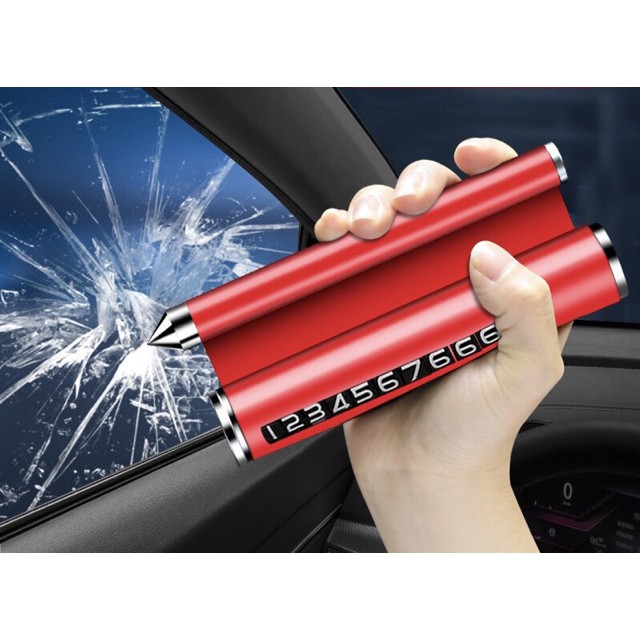 Bảng ghi số điện thoại đỗ xe ô tô bằng kim loại, size lớn 14x5,6cm thẻ hiển thị sdt gắn taplo xe hơi kèm sáp thơm