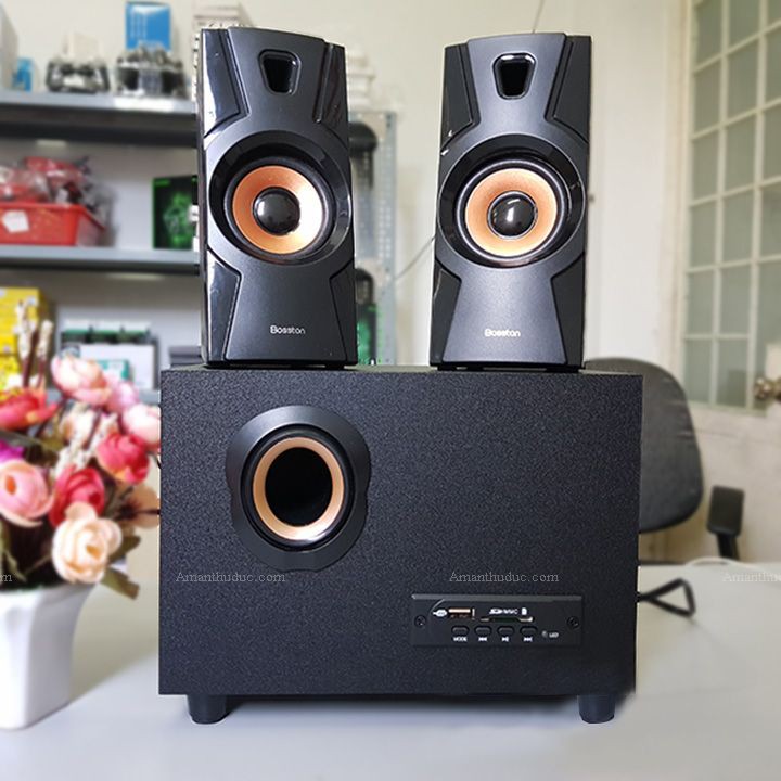 Loa Bluetooth Bosston T3500-BT 2.1- Led RGB