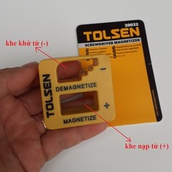 Nam châm tăng từ khử từ mũi vít, tua vít,... Tolsen 20032 nghe moc