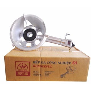 Bếp gas Công nghiệp Wonderful - 6A chưa có van dây