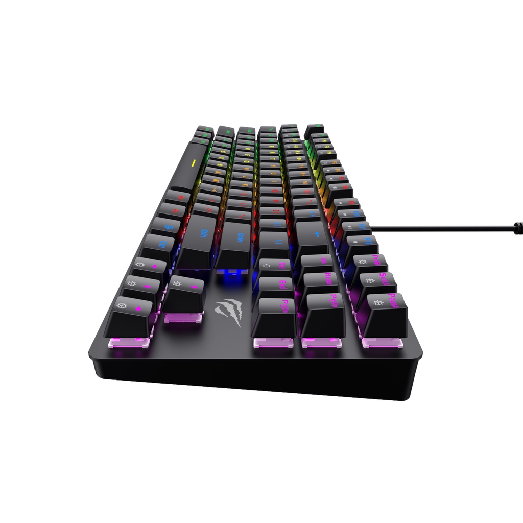 Bàn Phím Cơ  Gaming Havit KB858L / KB869L - Bảo Hành 1 Đổi 1 12 Tháng