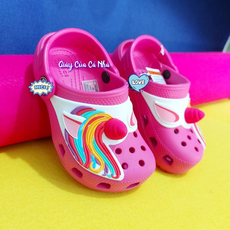 Dép sục Unicorn 3D