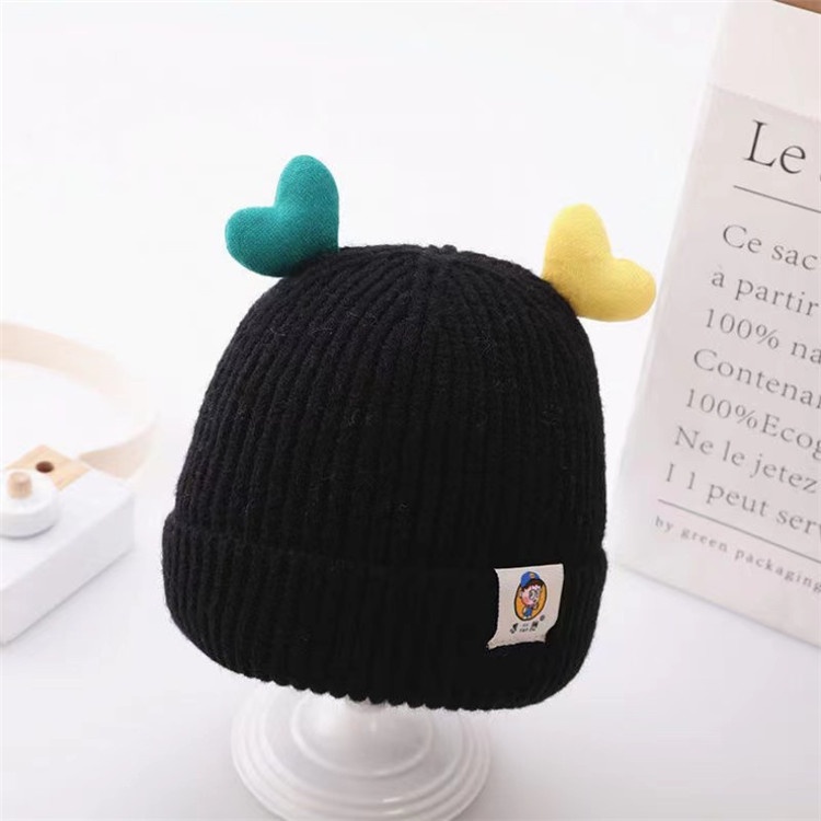 Nón Len Dày Dặn Giữ Ấm Mùa Thu Đông Cho Bé 0-4 Tuổi