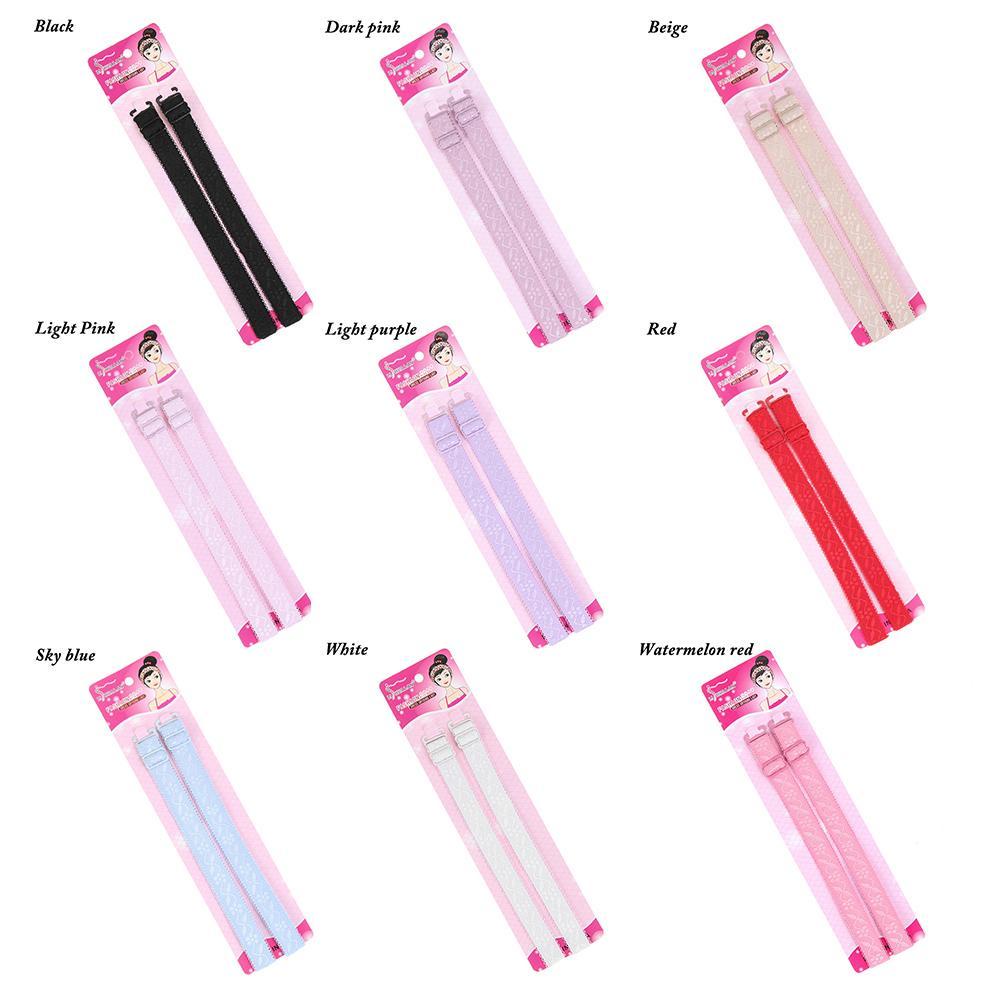 EUCA Set 2 Cặp Dây Áo Ngực Thêu Hình Dành Cho Nữ