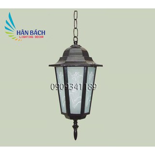 Đèn thả ngoài trời,đèn thả ban công,đèn thả mái hiên chống nước HBTNT336 - KÈM BÓNG