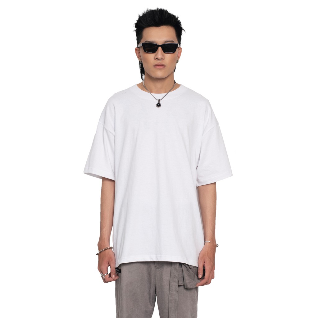 Áo Thun Trơn Ngắn Tay Beuter Blank White T-shirt