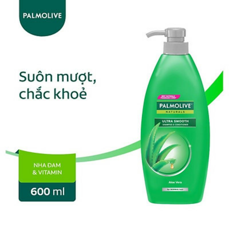 DẦU GỘI PALMOLIVE NATURALS 600ML MÀU XANH