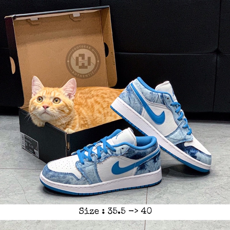 Giày Jordan chính hãng hồng/xanh/cam