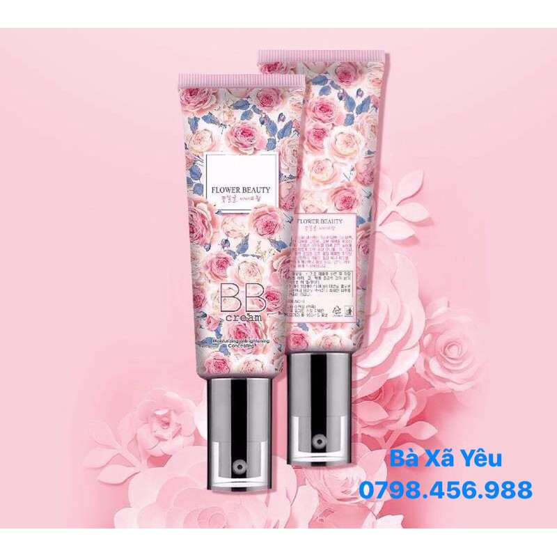 Kem Nền BB Cream Chiết Xuất Tinh Dầu Hoa Hồng