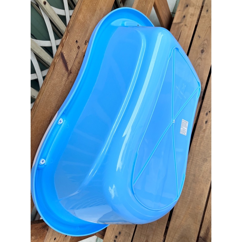THAU TẮM NHỰA SONG LONG CHO BÉ 0-3 TUỔI (HÀNG KM NUTIFOOD)