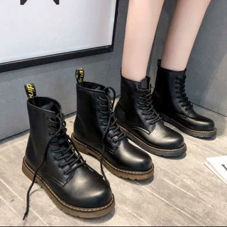 [ORDER] GIÀY BOOTS ULZZANG ĐEN CAO CỔ