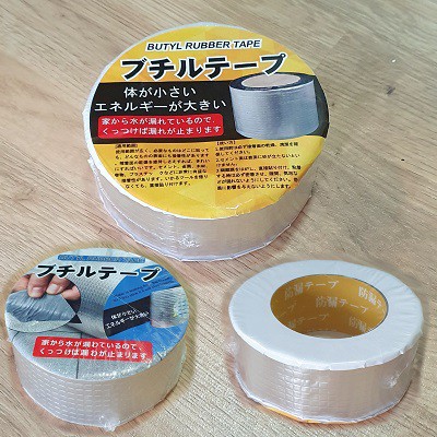 Keo Siêu Dính Chống Thấm - Chống Dột - Cách Nhiệt - Chống Ăn Mòn Cuộn dài 5m, bản 5cm