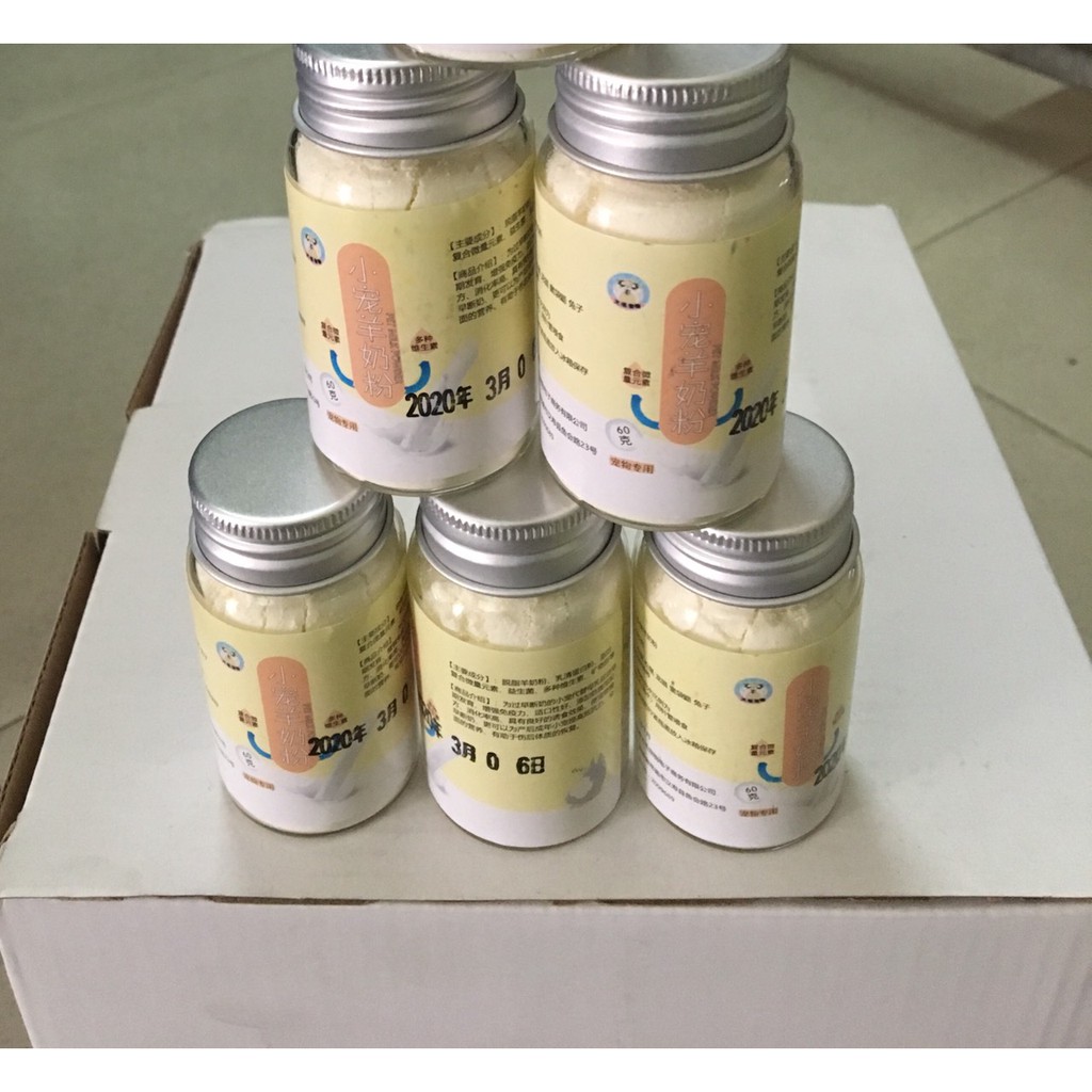 bột sữa dê cho hamter