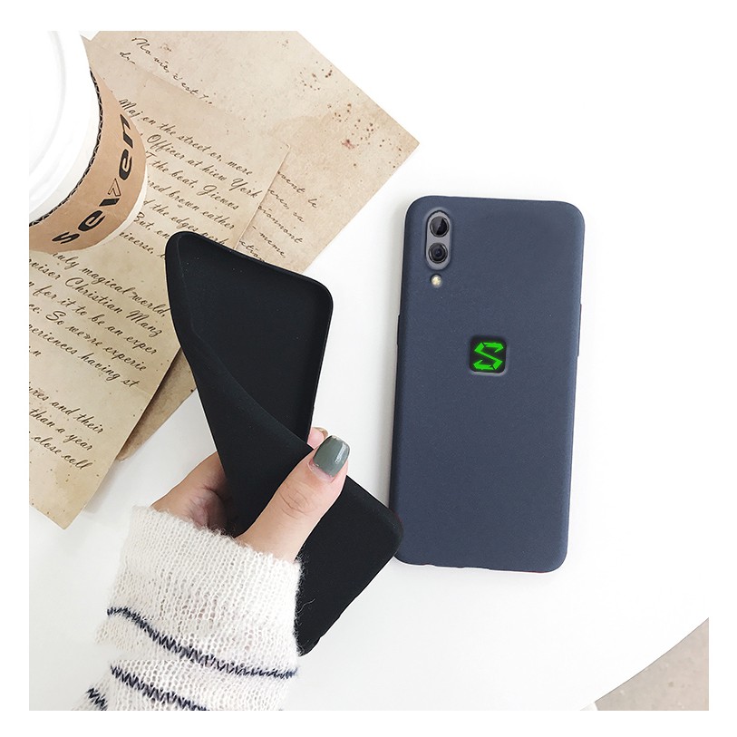 Ốp điện thoại TPU mềm bề mặt nhám cho Xiaomi Black Shark 2/Pro Black Shark 4/Pro