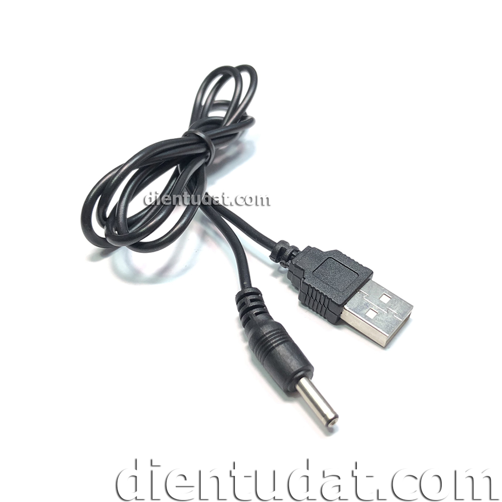 Cáp Chuyển Đầu USB Sang Jack DC 3.5mm