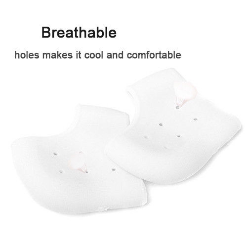 Đệm bảo vệ gót chân silicone mềm ngừa khô chăm sóc da