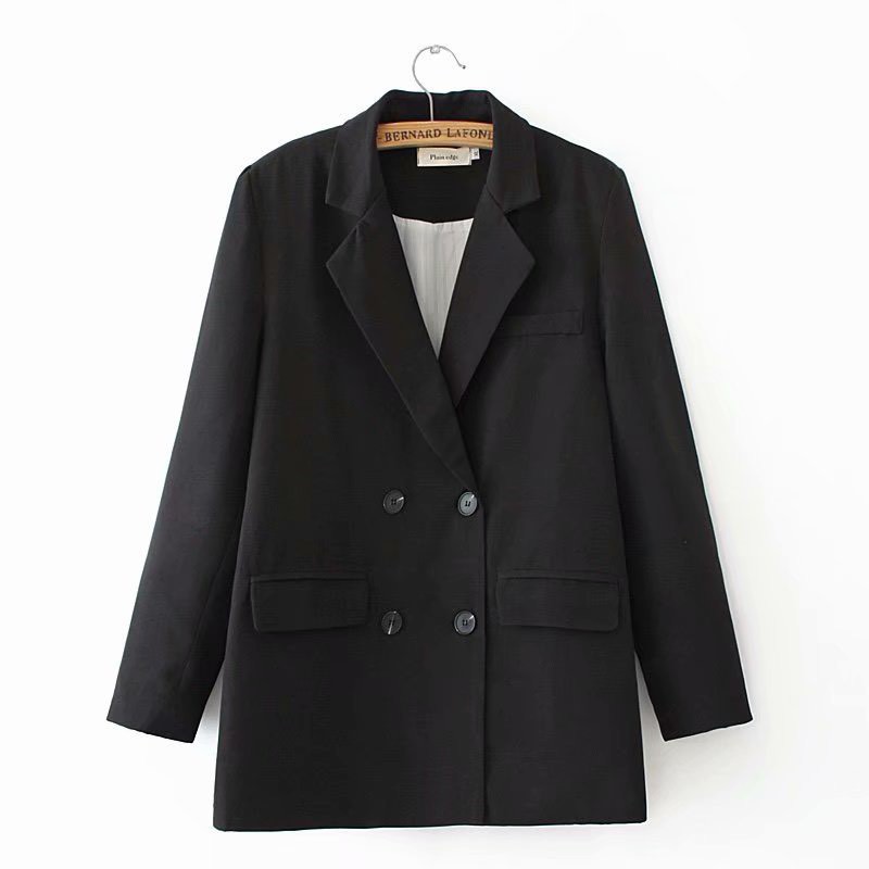 Áo khoác blazer nữ đẹp 2 lớp dài tay thu đông giá rẻ phong cách Hàn Quốc Sollle
