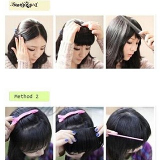 Tóc Mái Giả Dạng Kẹp Thời Trang Cho Nữ