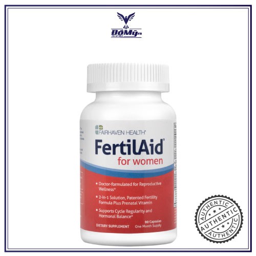 Viên Uống FertilAid For Women 90 Viên Của Mỹ