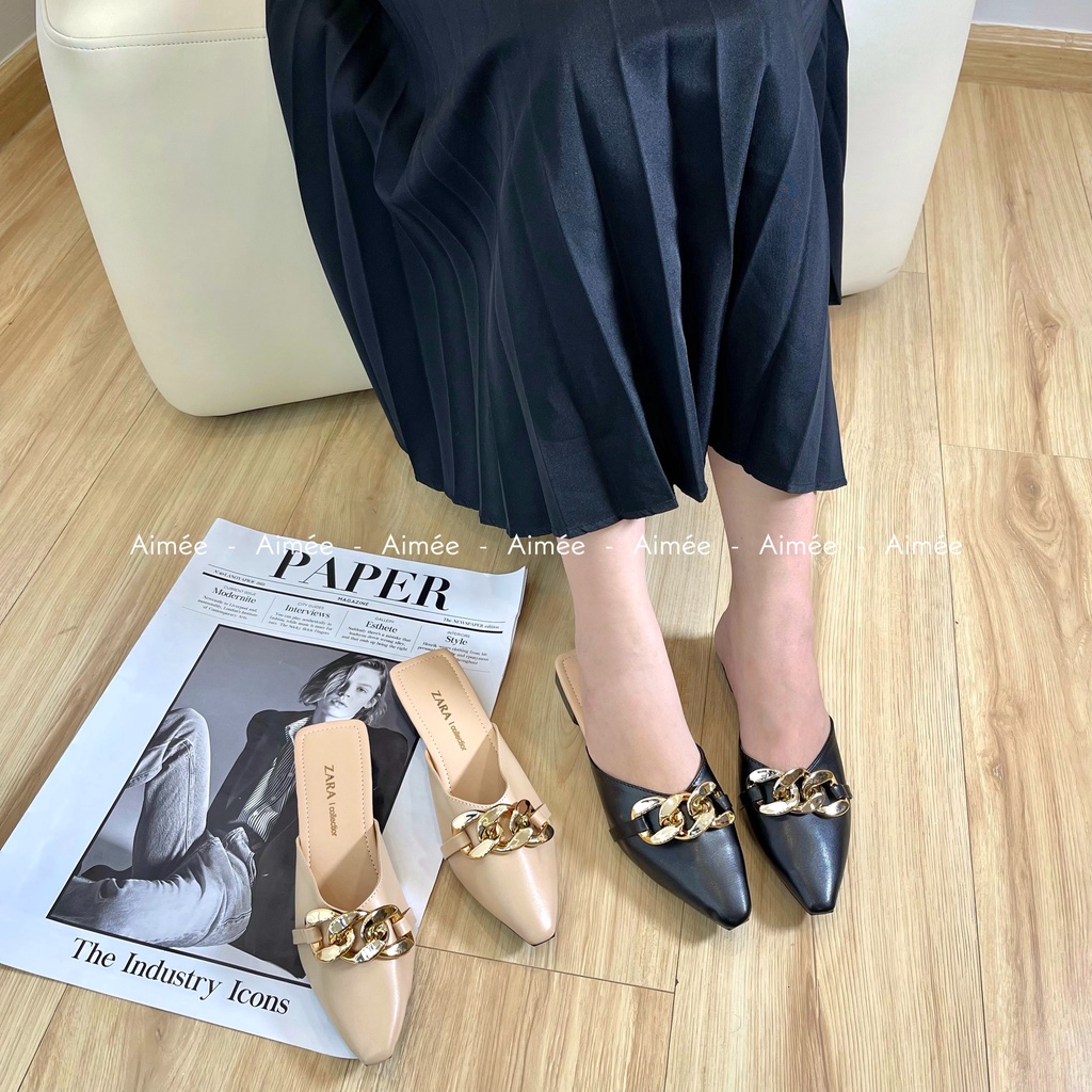 Sục Phối Xích Đồng Đế 2 Phân Chất Da Mềm Êm Chân Mang Đến Cảm Giác Thoải Mái