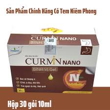 Chính Hãng Gel Dạ Dày CURMIN NANO Bình Vị Gel / Cumin Binh vi nuoc/ Nghe Nano/ PHARMACY Q7 h30 gói
