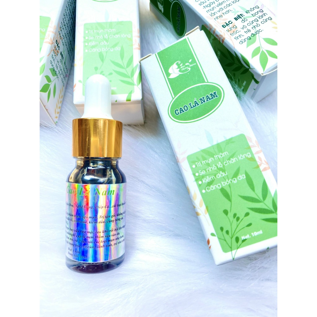 Cao Lá Nam 100% nhà nấu - không gây sưng đỏ, không bong tróc, ĐÁNH BAY MỤN và DƯỠNG DA ĐỀU MÀU hiệu quả
