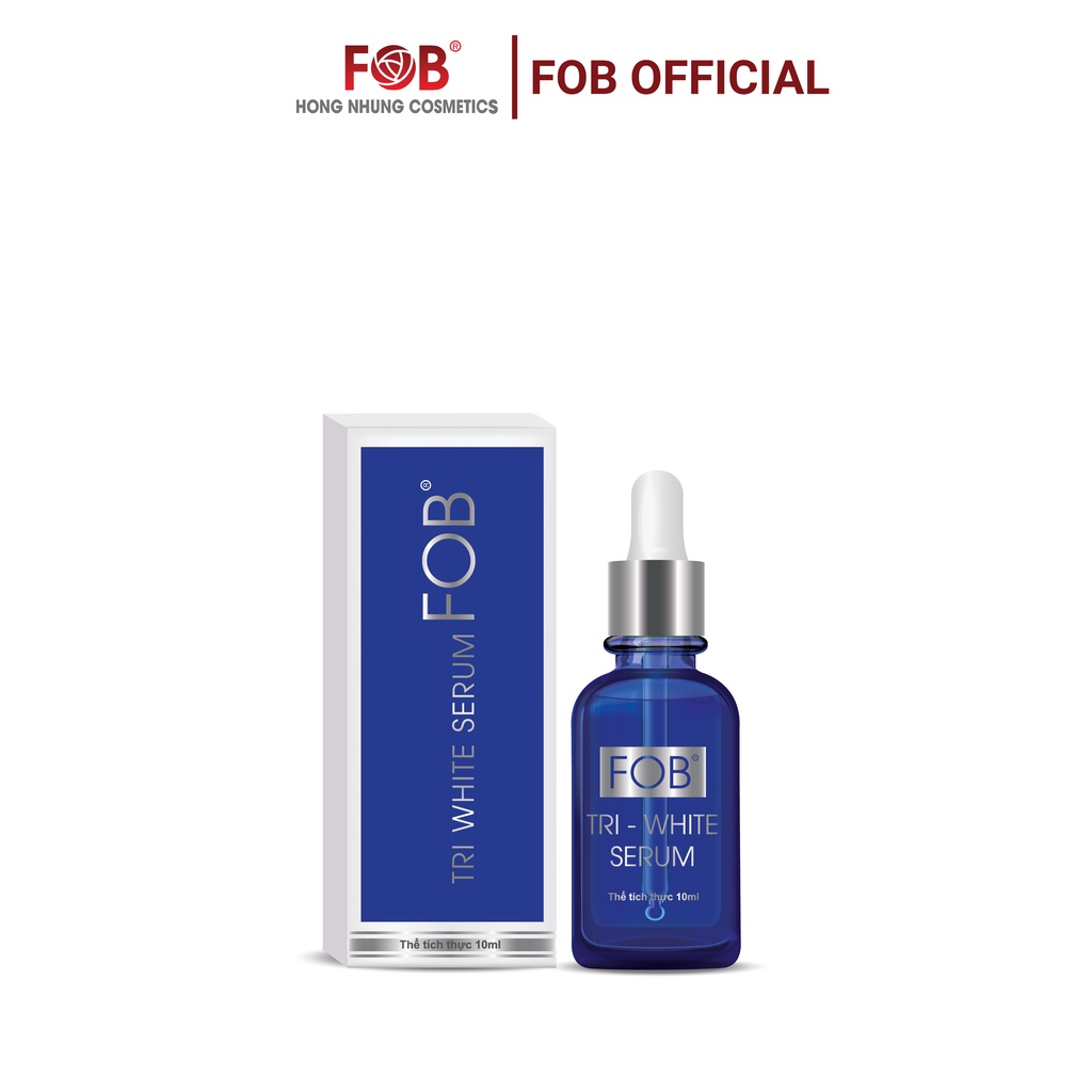 Chăm sóc da nám – tàn nhang- trẻ hóa da - FOB® TRI – WHITE SERUM