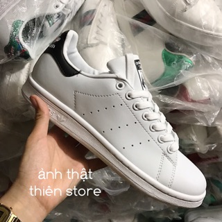 Ảnh thật - Có sẵn Giày thể thao Stan Smith trắng đen