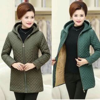 Áo phao lót lông cho tuổi Trung niên và các mẹ
