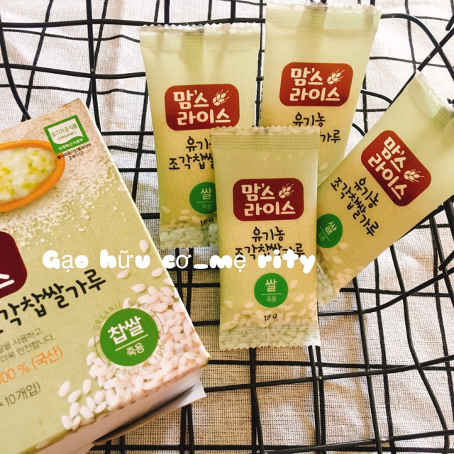 Gạo hữu cơ Hàn Quốc (lẻ)