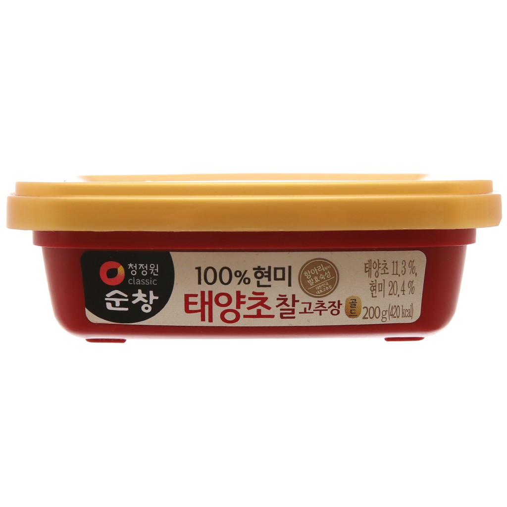 Daesang Tương ớt gạo lứt Chung Jung One hộp 200g - Nhập Khẩu Hàn Quốc