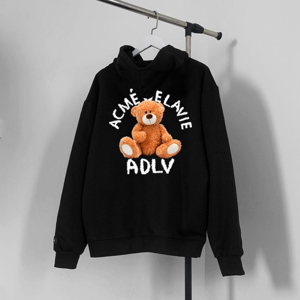 ÁO HOODIE ADLV GẤU ÁO SWEATER BEAR UNISEX CHẤT NỈ COTTON