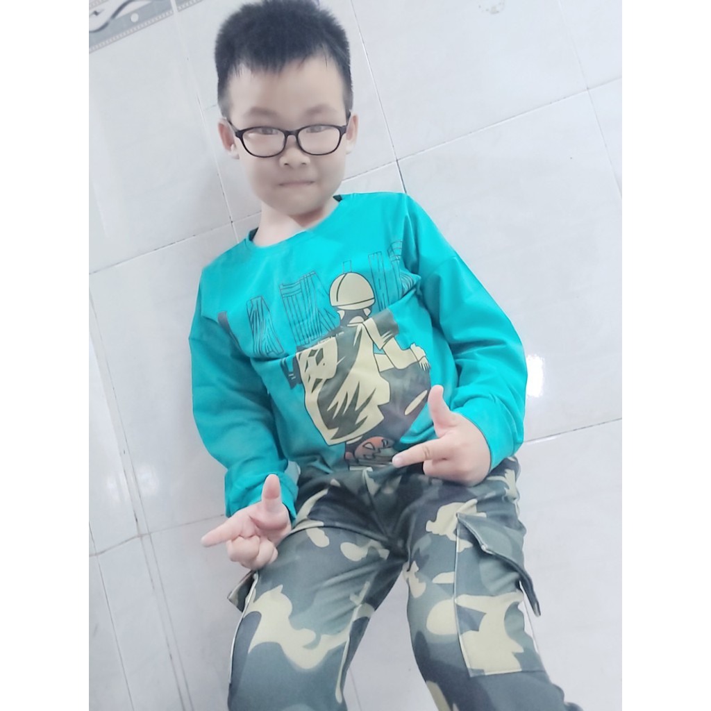 Thời trang trẻ em_Bộ lính siêu cá tính
